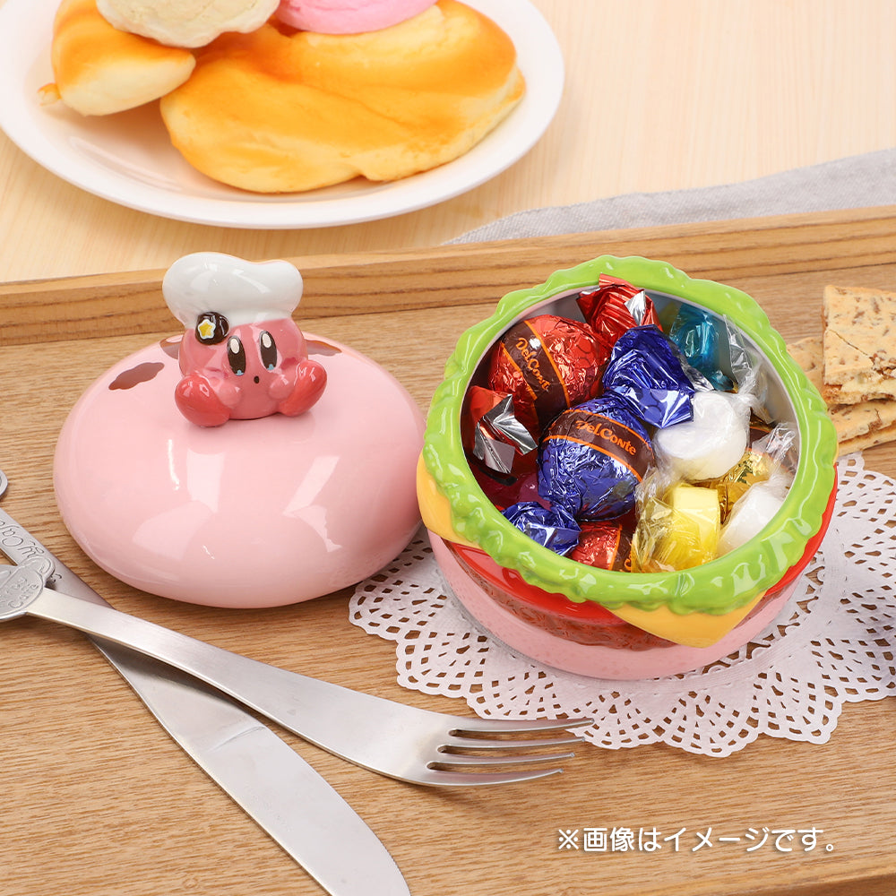 Kirby Cafe 卡比漢堡陶瓷盒