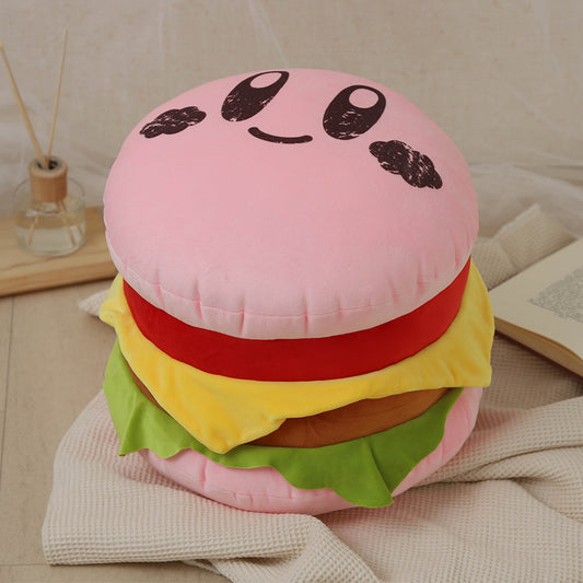 [預訂] Kirby Cafe 卡比漢堡抱枕