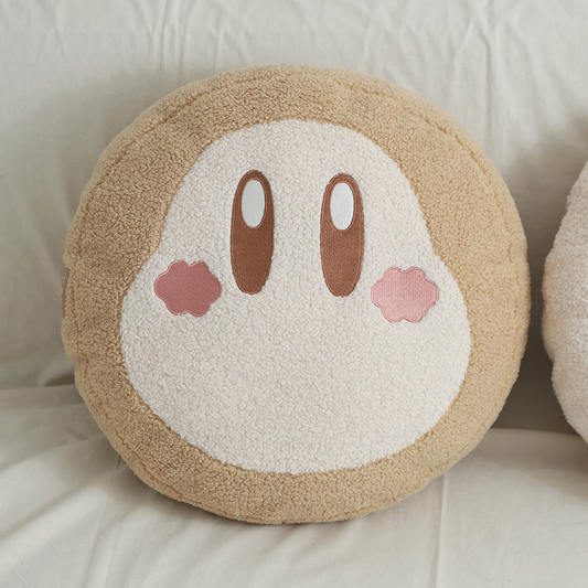 Kirby CAFE LATTE Fluffy Cushion 坐墊Waddle Dee