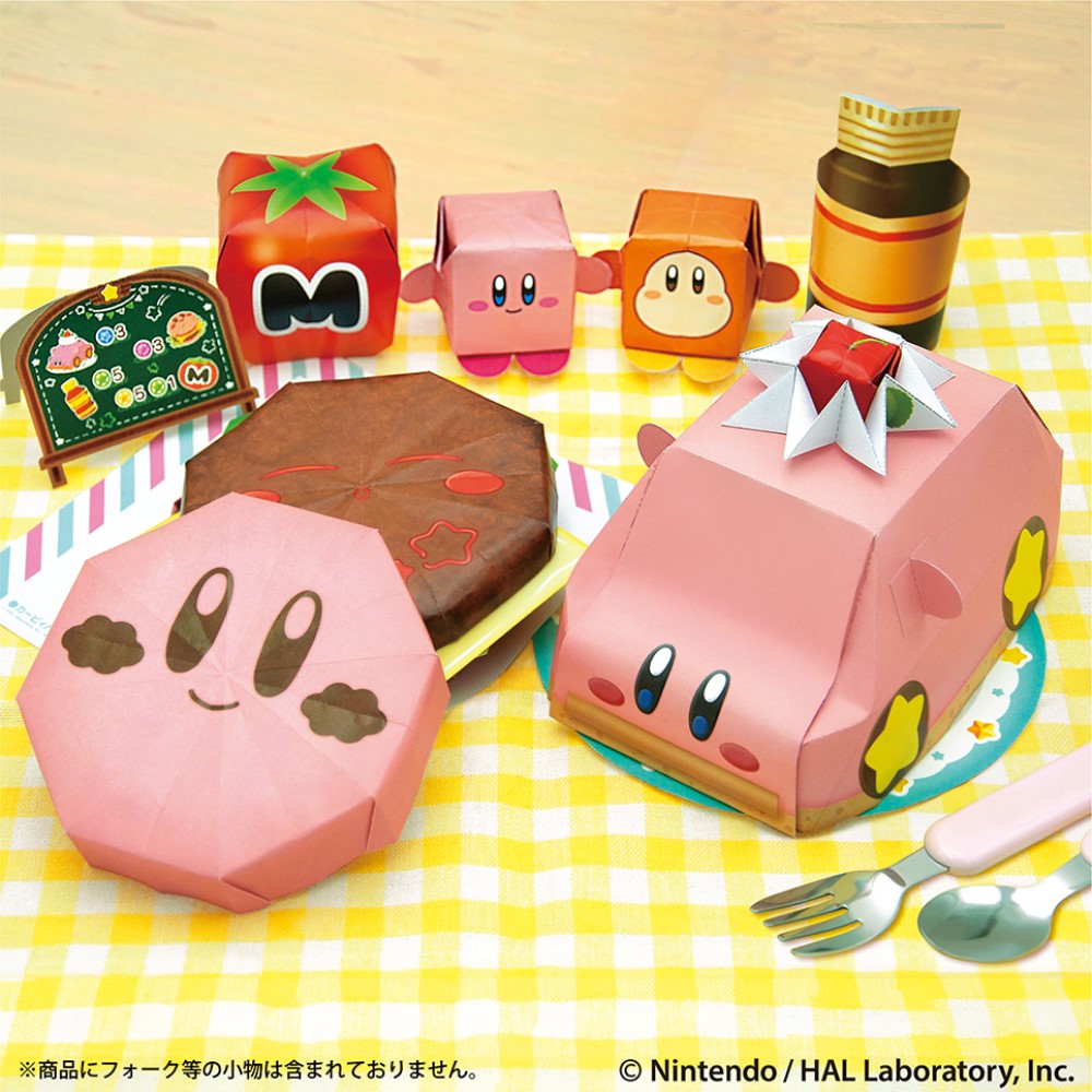 Kirby Café 咖啡館摺紙