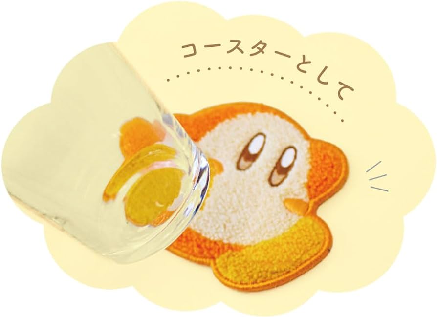 星之卡比 Waddle Dee蓬鬆杯墊