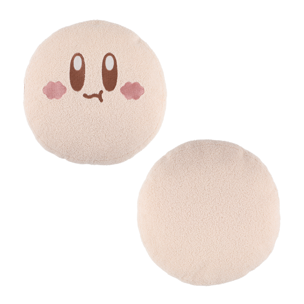 Kirby CAFE LATTE Fluffy Cushion 坐墊Kirby